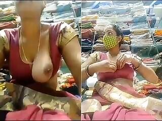 Desi Bhabhi Sucks Her Tits On Webcam Show