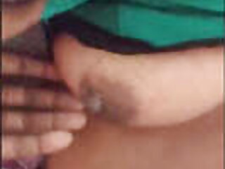 Tamil auntie pulls on tit nipple