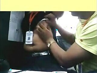 Indian MMS clips of the boss taking advantage of employees in the office